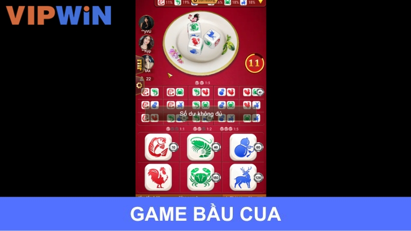 Trải nghiệm bầu cua online tại Vipwin