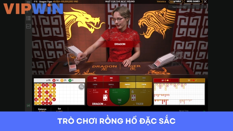 Game rồng hổ thu hút đông đảo người chơi tham gia